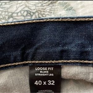 Men’s Express jeans